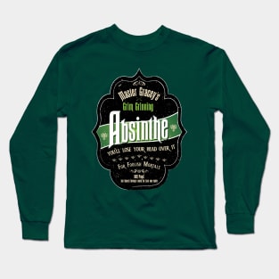 Master Gracey's Grim Grinning Absinthe Long Sleeve T-Shirt